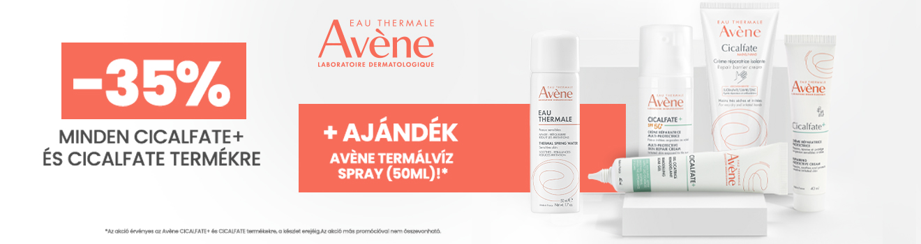 Avéne Cicalfate+ 35% kedvezmény