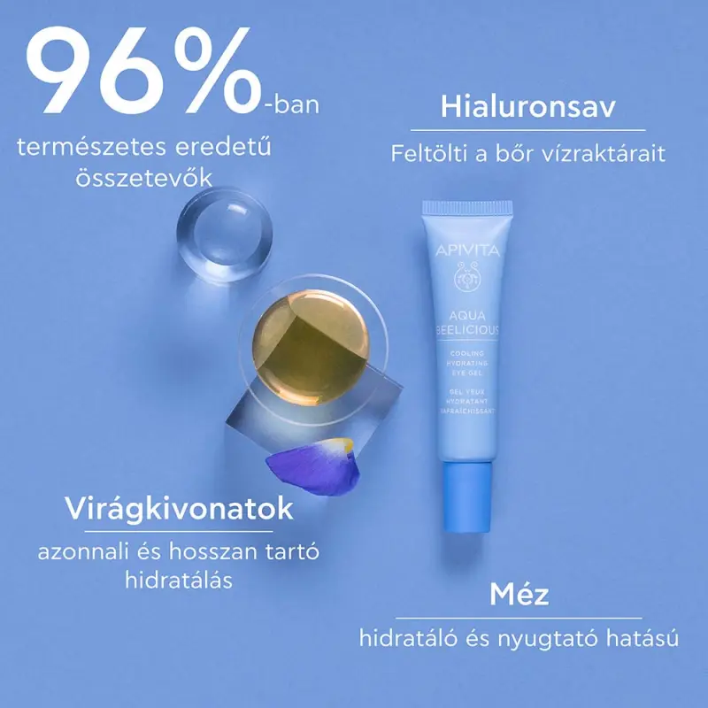 AQUA BEELICIOUS Hidratáló szemkörnyékápoló gél (15 ml)