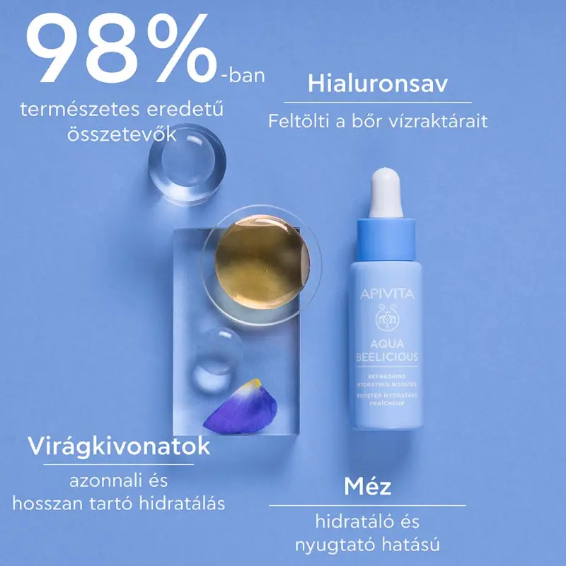 AQUA BEELICIOUS SOS hidratáló booster szérum (30 ml)