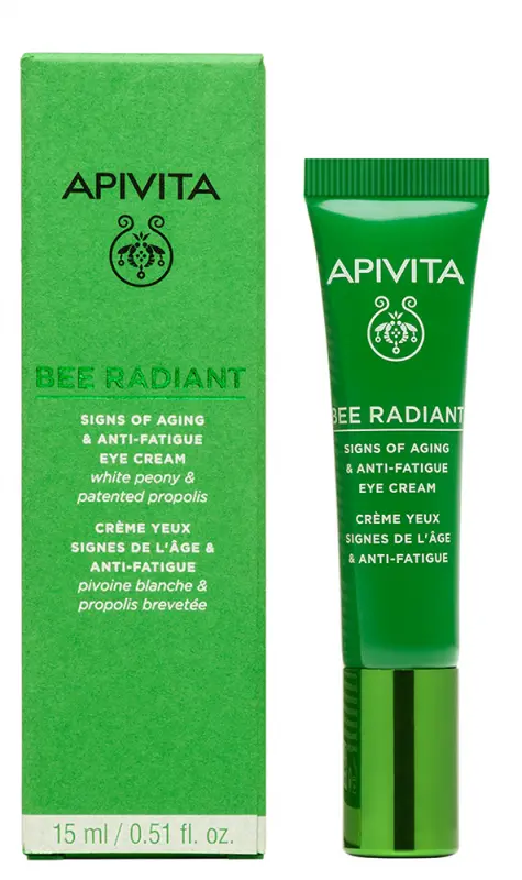 BEE RADIANT Bőröregedés és fáradtság elleni frissítő szemkörnyékápoló (15 ml)