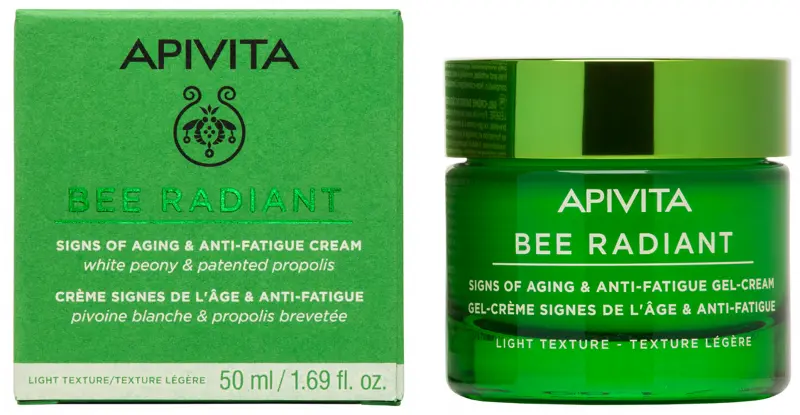BEE RADIANT Bőröregedés és fáradtság jelei elleni gél-krém Light (50 ml)