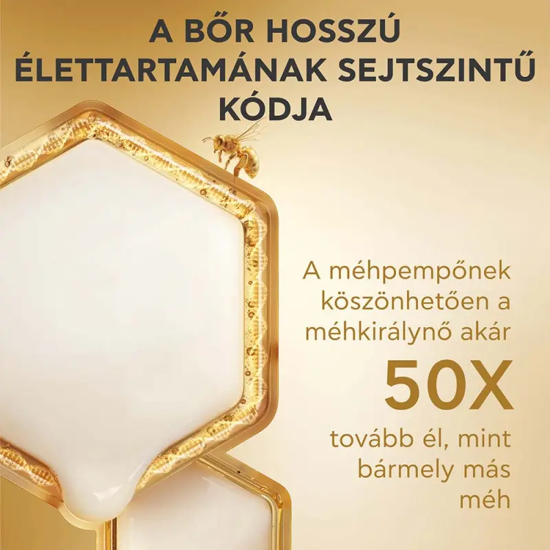 QUEEN BEE Longevity Nappali krém Velvety RICH 50 ml