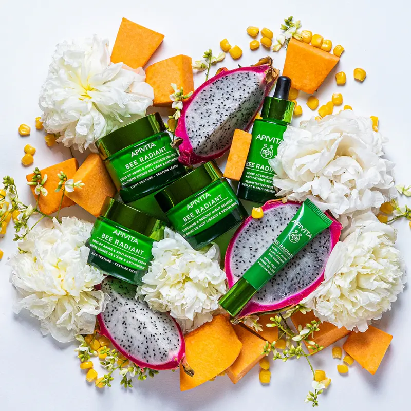 BEE RADIANT Bőröregedés és fáradtság jelei elleni, ragyogást aktiváló szérum (30 ml)