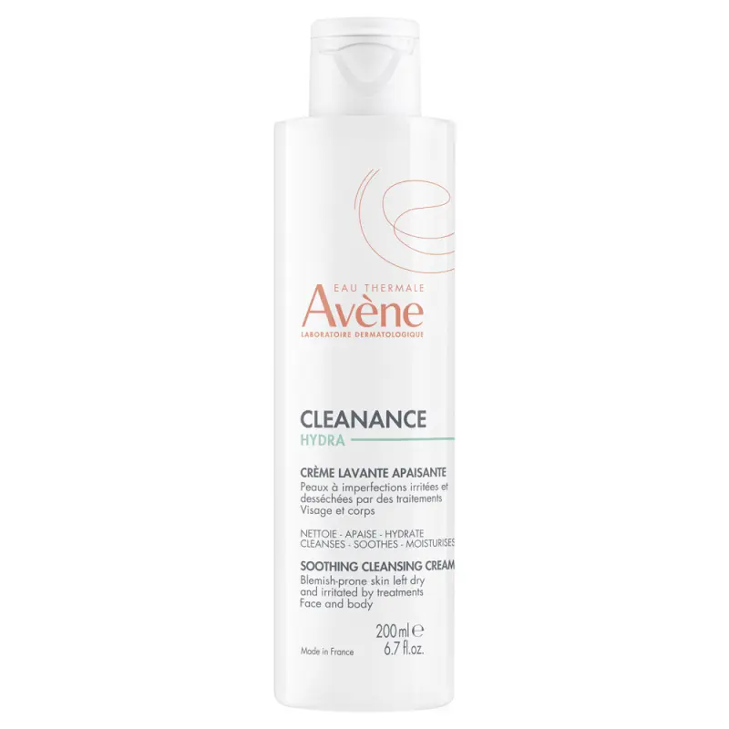 AVÉNE Cleanance Hydra Nyugtató Arctisztító Krém 200 ml