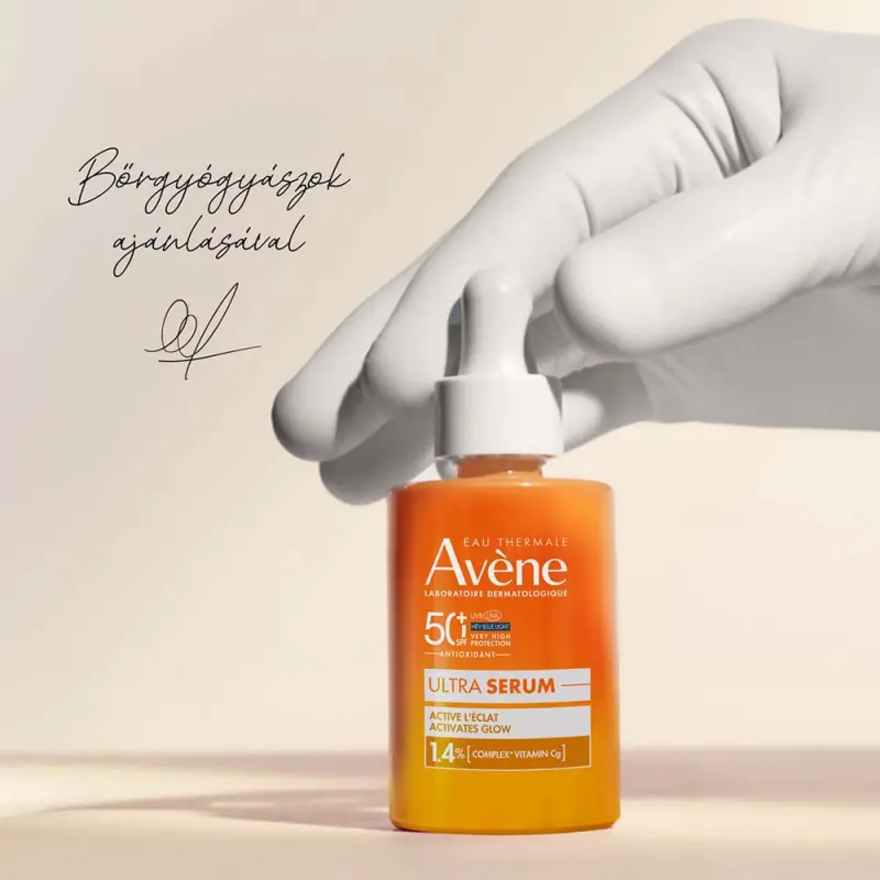 Ultra Serum Fényvédő Ragyogásfokozó szérum SPF50+ (30 ml)