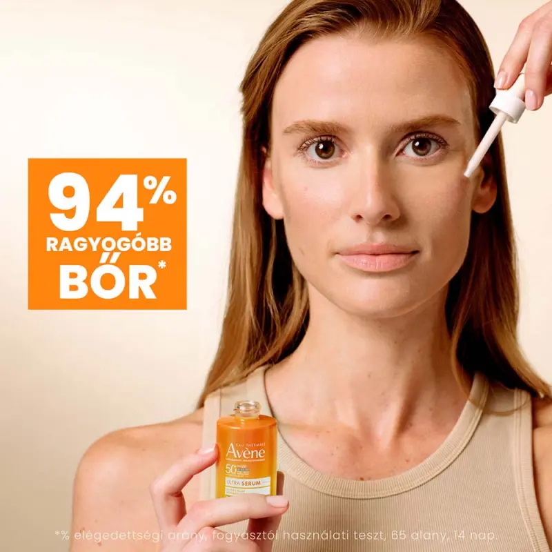 Ultra Serum Fényvédő Ragyogásfokozó szérum SPF50+ (30 ml)