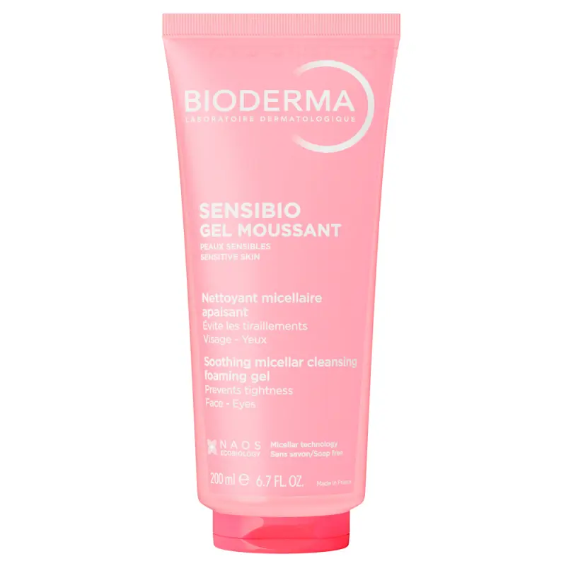 BIODERMA Sensibio Gel Moussant habzó gél 200 ml