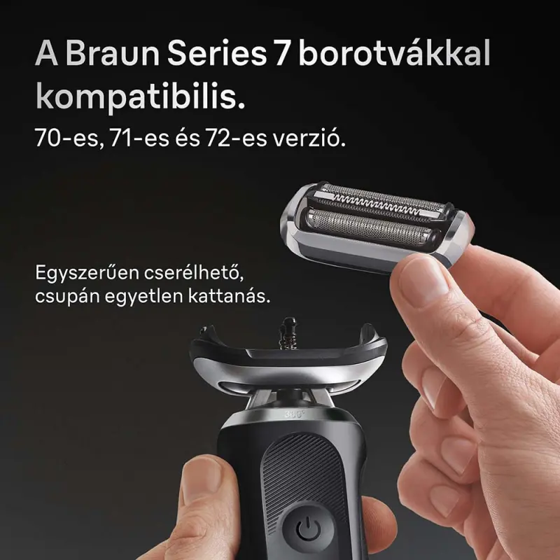 74S Combipack borotvafej
