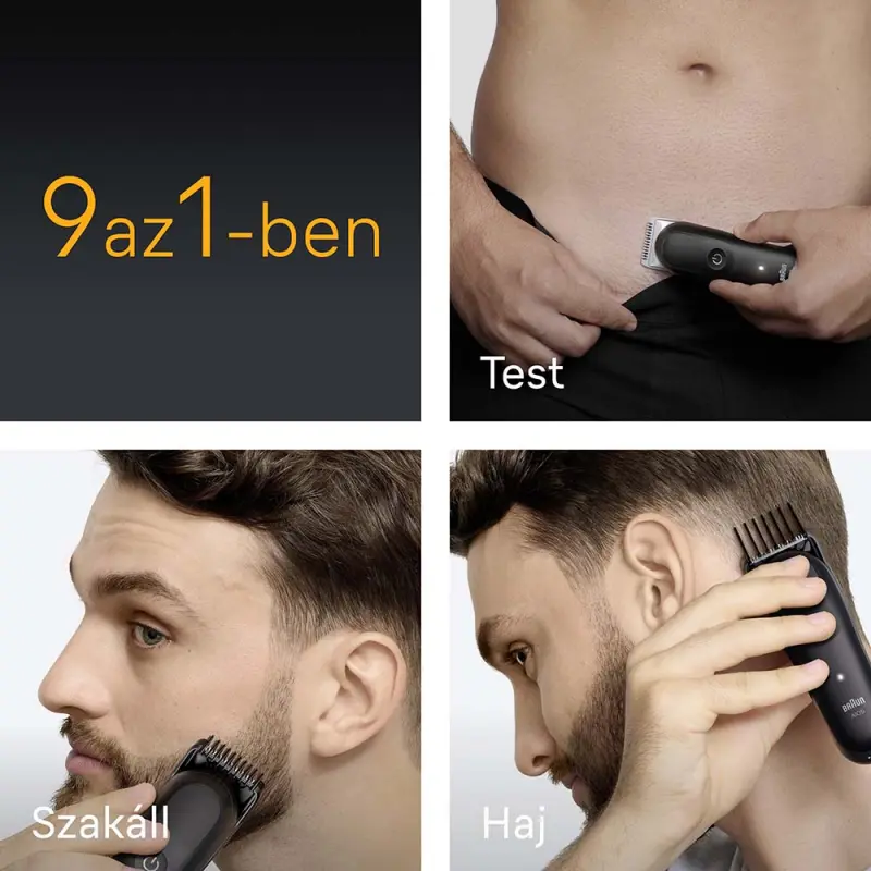 AIO 5540 Multifunkciós Testszőrzet ápoló