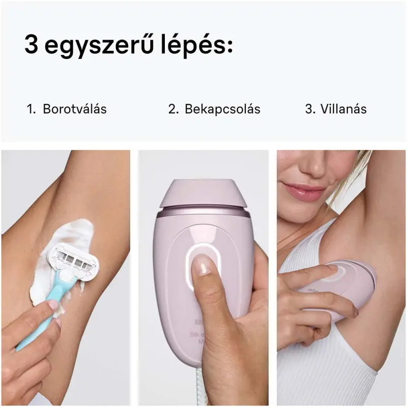 Silk-expert IPL PL1111 Villanófényes szőrtelenítő