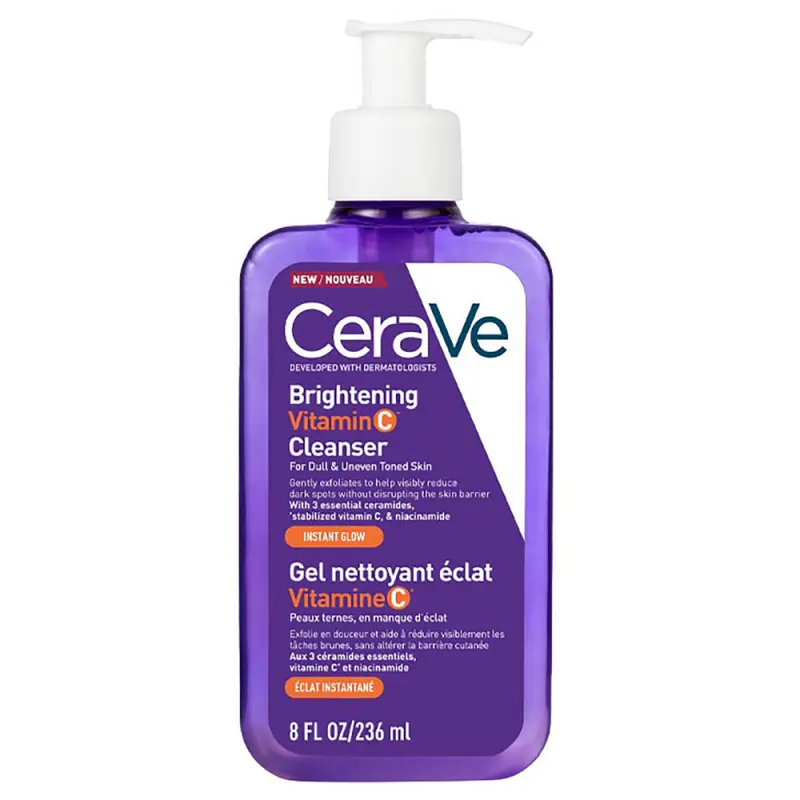 CERAVE C-vitaminos ragyogásfokozó tisztító gél 236 ml CERAVE C-vitaminos ragyogásfokozó tisztító gél 236 ml