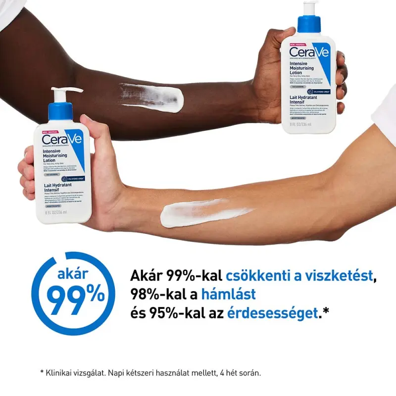 Intenzív hidratáló, testápoló tej 236 ml