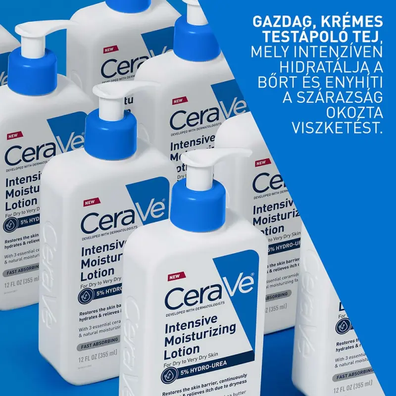Intenzív hidratáló, testápoló tej 473 ml