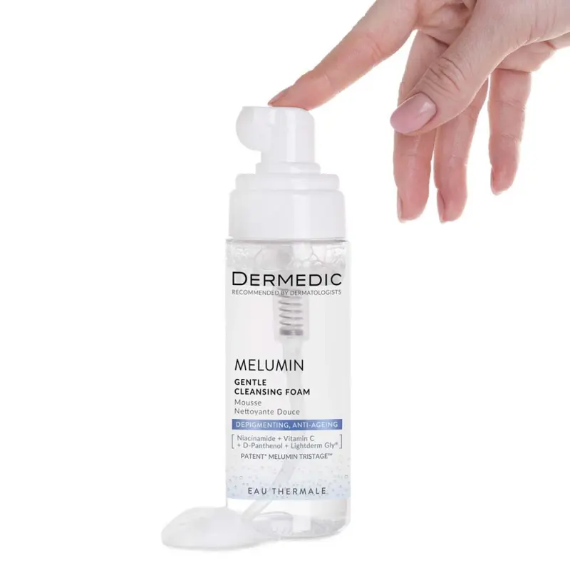 Melumin Tisztító hab pigmentfoltokra hajlamos arcbőrre 170 ml