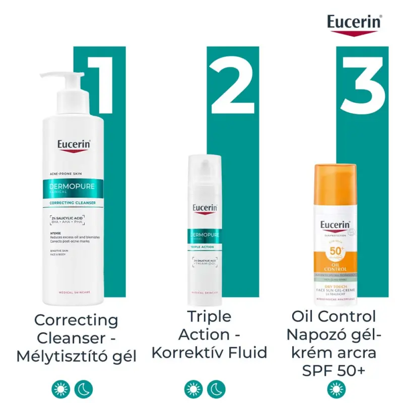 DermoPure Clinical Correcting Cleanser - Mélytisztító gél 400 ml