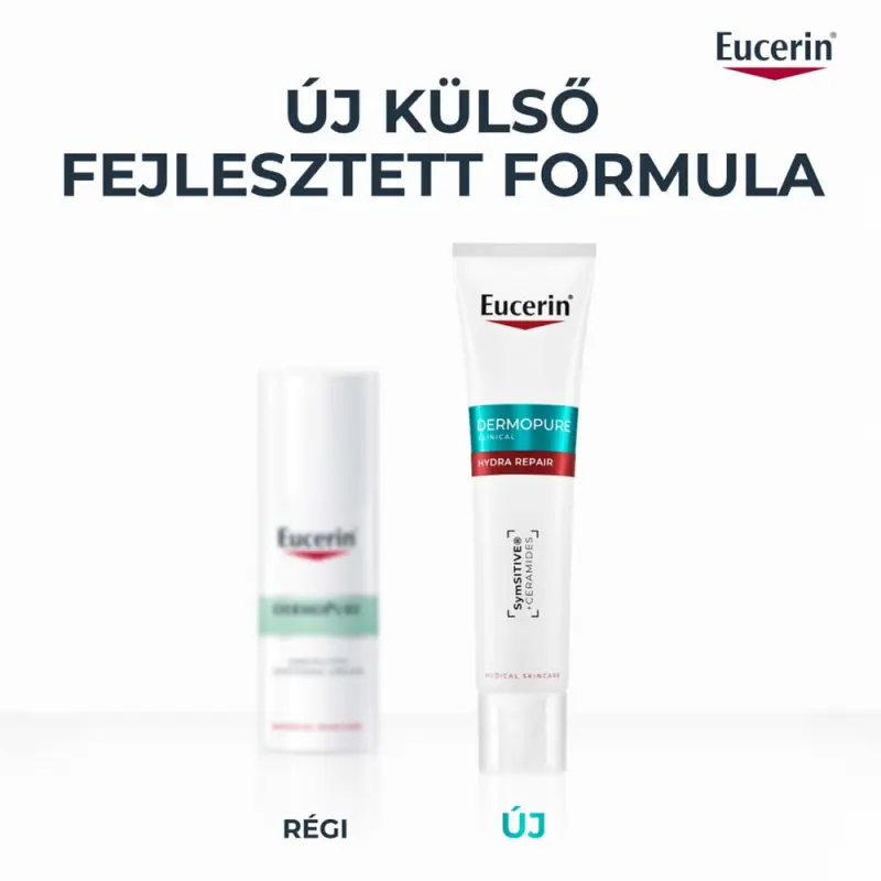 DermoPure Clinical Hydra Repair - Bőrnyugtató krém 40 ml