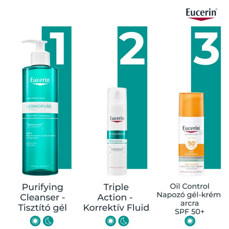 DermoPure Clinical Triple Action - Korrektív Fluid 40 ml