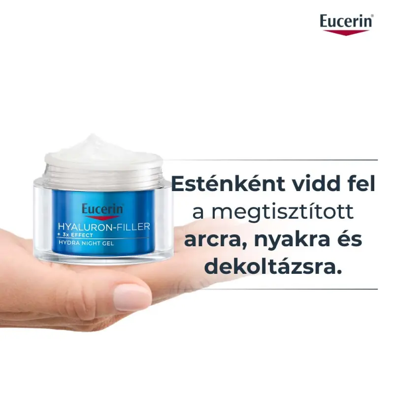Hyaluron-Filler ráncfeltöltő, hidratáló éjszakai arcgél 50 ml
