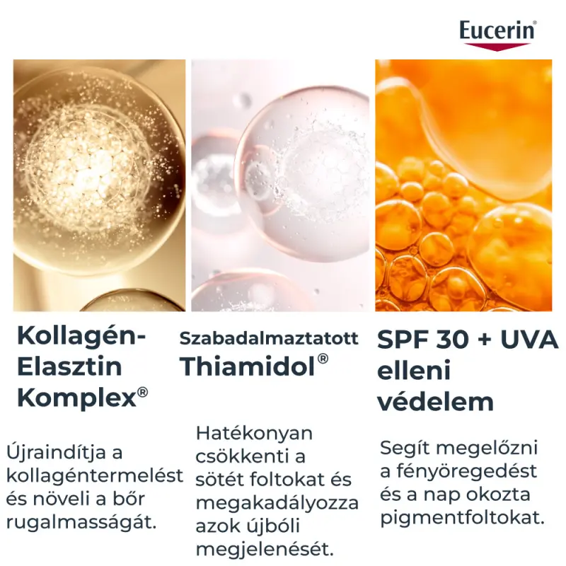 Hyaluron-Filler+Elasticity Bőrtömörséget regeneráló nappali arckrém SPF30 (50 ml)