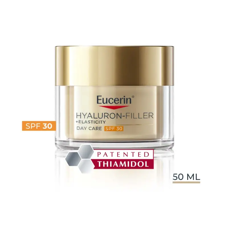 Hyaluron-Filler+Elasticity Bőrtömörséget regeneráló nappali arckrém SPF30 (50 ml)