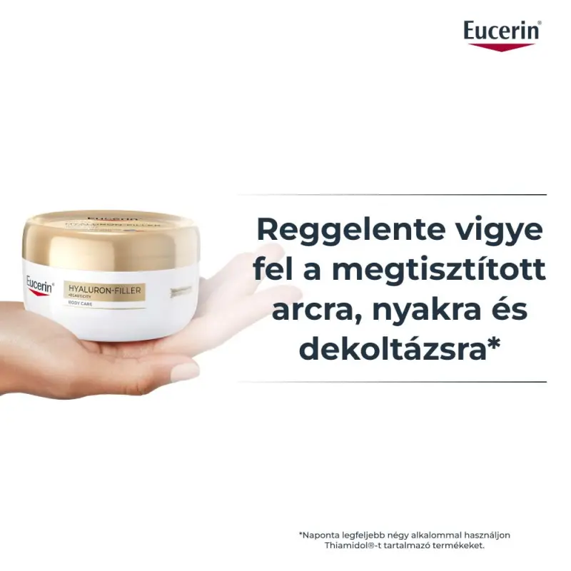 Hyaluron-Filler+Elasticity Bőrtömörséget regeneráló testápoló 200 ml