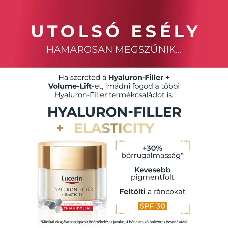 Hyaluron-Filler+Volume-Lift Nappali arckrém száraz bőrre 50 ml