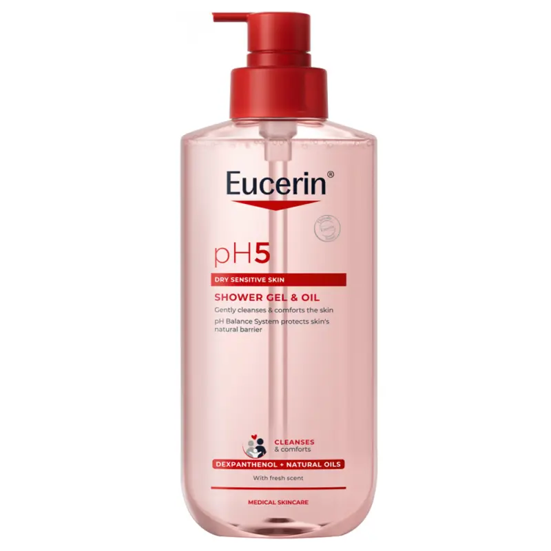 EUCERIN pH5 Olajtusfürdő gél 400 ml