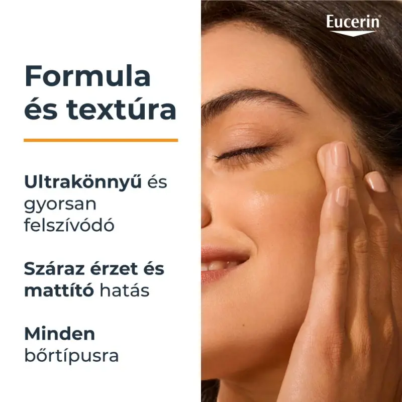 Sun Hydro-Protect ultra könnyű színezett napozó fluid arcra SPF50 - médium árnyalat 50 ml