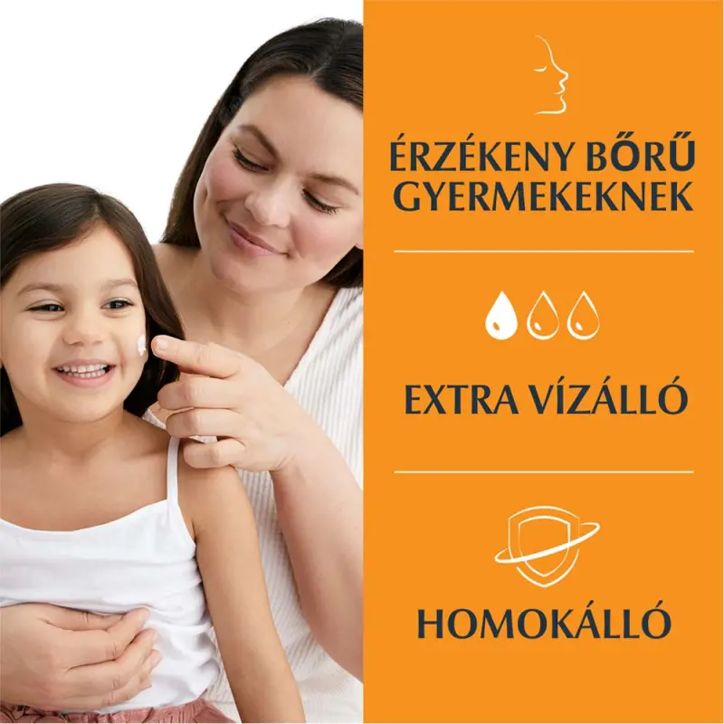 Sun Kids Sensitive Protect Dry Touch gyermek napozó gél-krém SPF50+ (200 ml)
