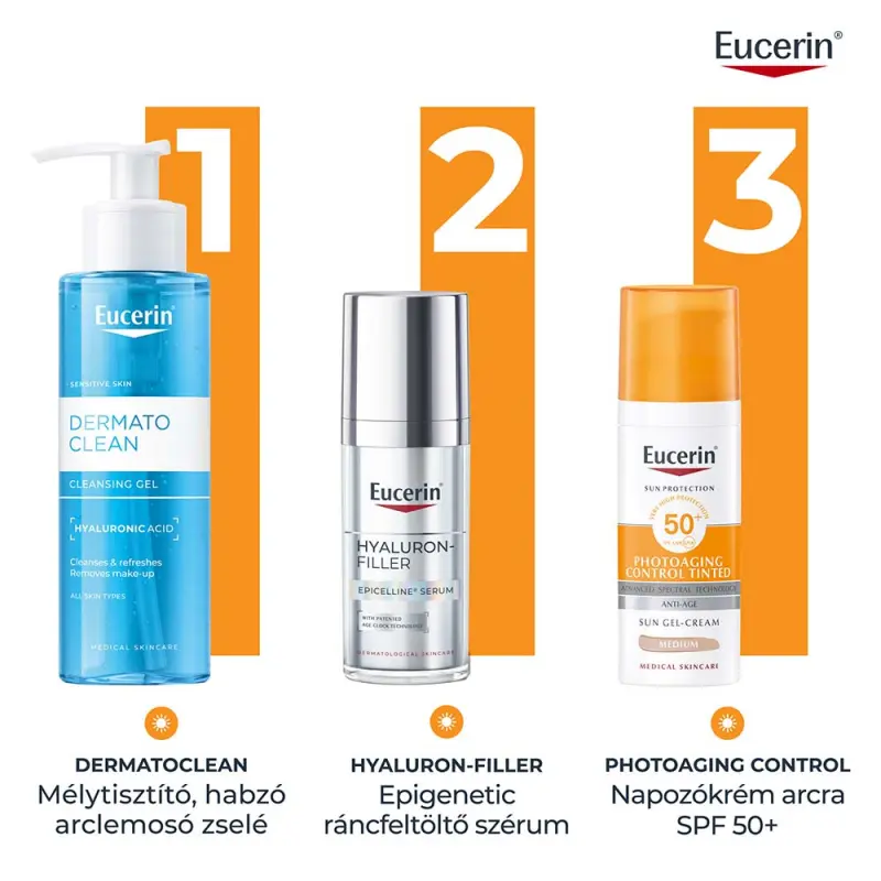 Sun Photoaging Control Színezett napozó krém arcra medium SPF50+ (50 ml)