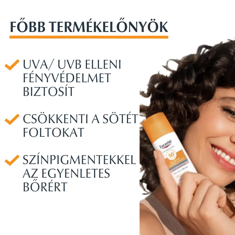 Sun Pigment Control színezett napozókrém arcra SPF50+ light (50 ml)