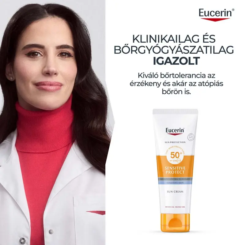 Sun Sensitive Protect Napozó krém arcra SPF50+ (50 ml)
