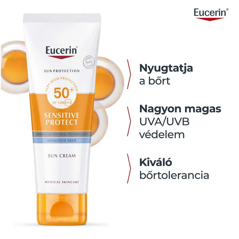 Sun Sensitive Protect Napozó krém arcra SPF50+ (50 ml)