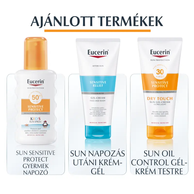 Sun Sensitive Protect Színtelen napozó aerosol spray SPF50+ (200 ml)