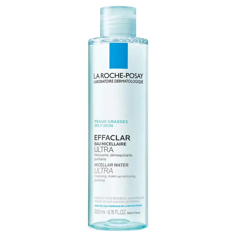 LA ROCHE-POSAY Effaclar Micellás arctisztító ultra (zsíros bőrre) 200 ml LA ROCHE-POSAY Effaclar Micellás arctisztító ultra (zsíros bőrre) 200 ml