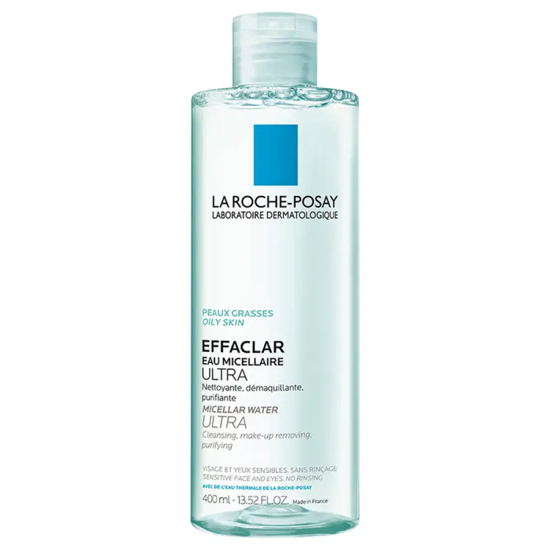 LA ROCHE-POSAY Effaclar Micellás arctisztító ultra (zsíros bőrre) 400 ml LA ROCHE-POSAY Effaclar Micellás arctisztító ultra (zsíros bőrre) 400 ml