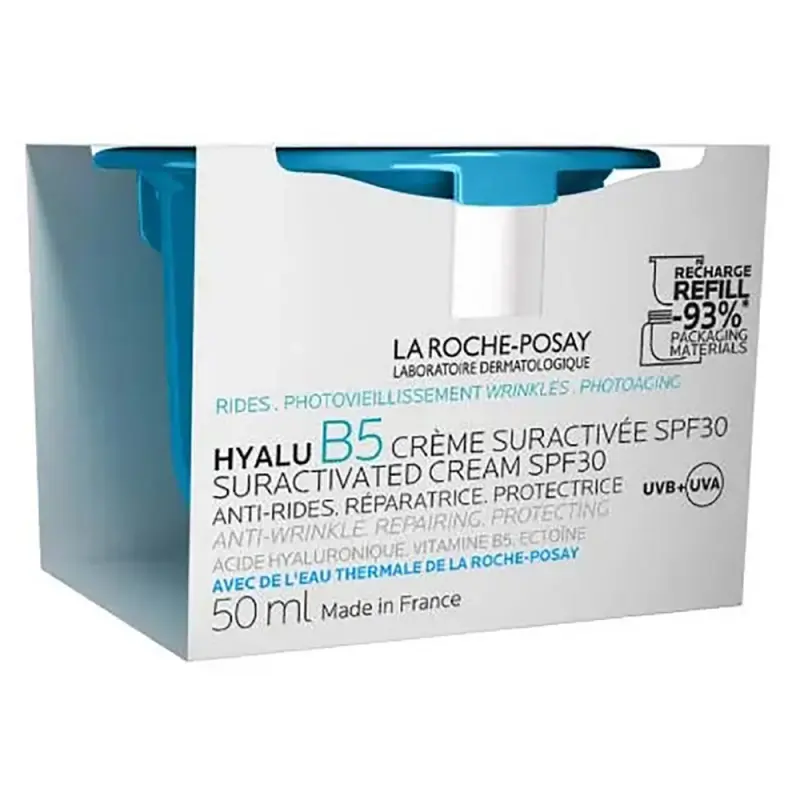 LA ROCHE-POSAY HYALU B5 Ultra-koncentrált krém SPF30 utántöltő 50 ml LA ROCHE-POSAY HYALU B5 Ultra-koncentrált krém SPF30 utántöltő 50 ml