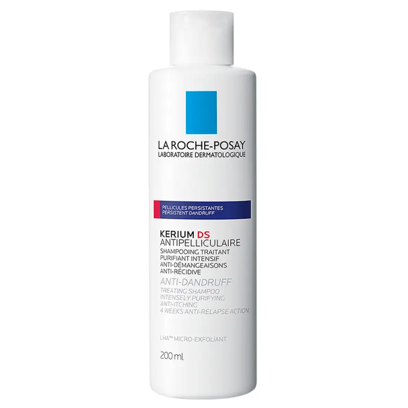 LA ROCHE-POSAY Kerium DS Korpásodás elleni mikrohámlasztó intenzív sampon ápolás 200 ml LA ROCHE-POSAY Kerium DS Korpásodás elleni mikrohámlasztó intenzív sampon ápolás 200 ml