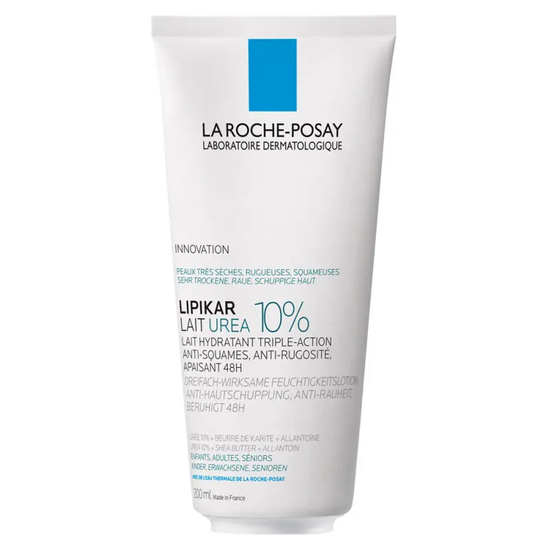 LA ROCHE-POSAY Lipikar 10% UREA testápoló tej 200 ml
