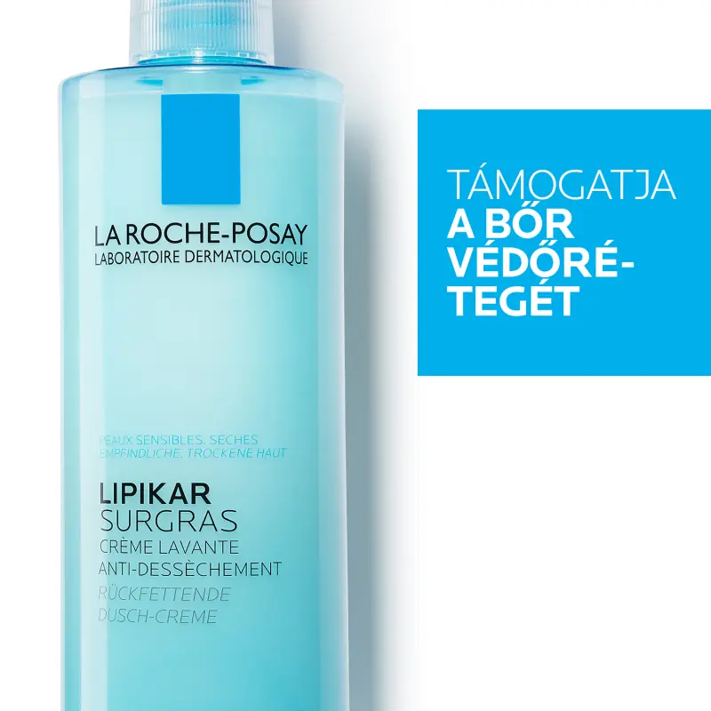 Lipikar Surgras Koncentrált krém-tusfürdő 400 ml