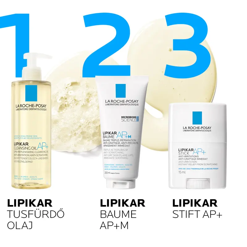 Lipikar Tusfürdő Olaj AP+ 400 ml