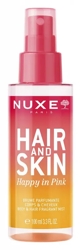 NUXE Hair and Skin Haj-és Testpermet Happy In Pink 100 ml