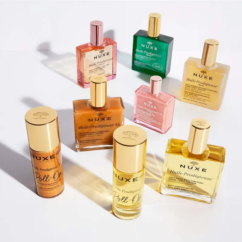Huile Prodigieuse Többfunkciós, csillogó száraz olaj Roll-On OR 60 ml