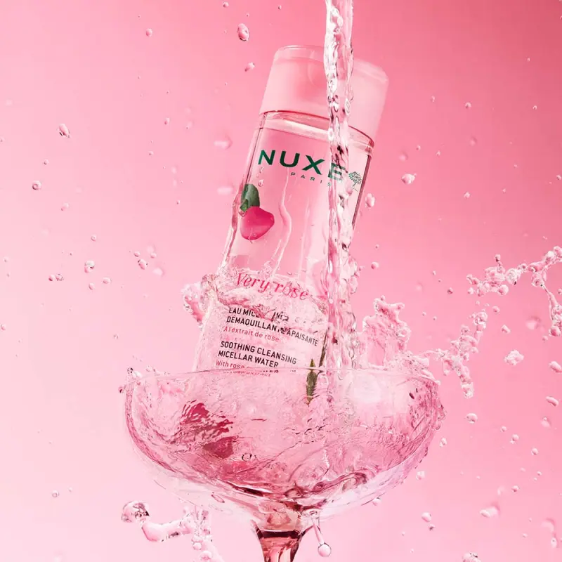 Very Rose 3 az 1-ben Nyugtató arctisztító micellás víz DUOPACK 2x400 ml