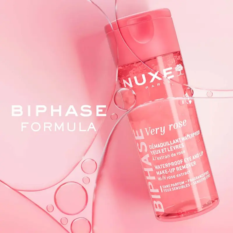 Very Rose Kétfázisú vízálló sminklemosó 100 ml
