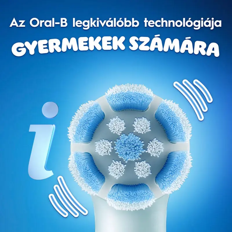 iO Kids Stitch Elektromos Fogkefe gyerek + Utazó tok