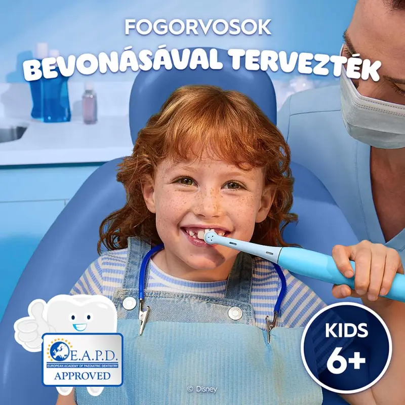 iO Kids Stitch Elektromos Fogkefe gyerek + Utazó tok