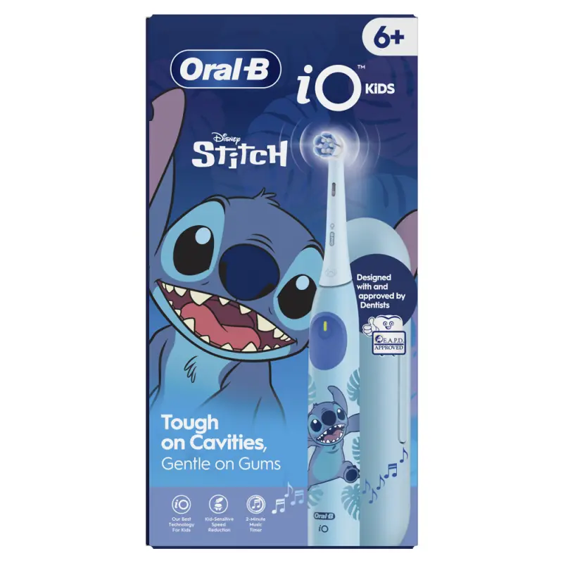 iO Kids Stitch Elektromos Fogkefe gyerek + Utazó tok