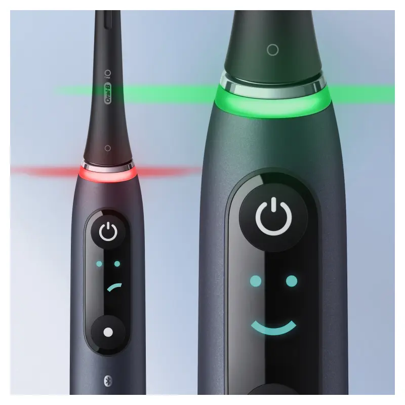 iO9 Elektromos Fogkefe DUOPACK Black + Rose