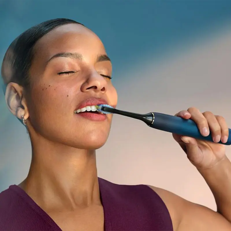 Sonicare DiamondClean 9000 HX9911/88 Szónikus elektromos fogkefe kék-fekete átmenetes